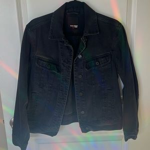 Wilfred Free Black Denim Jacket